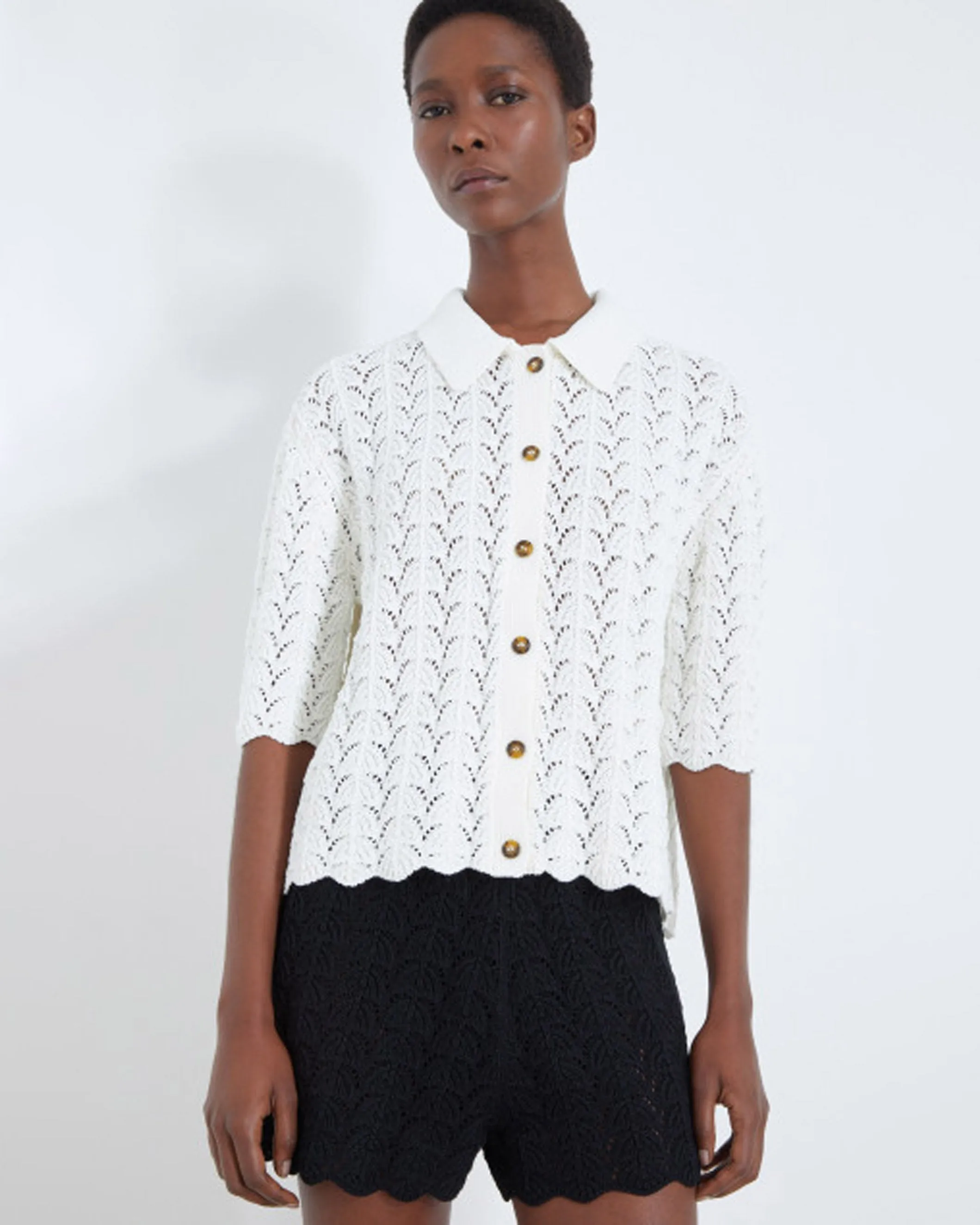 Adria Crochet Cardigan