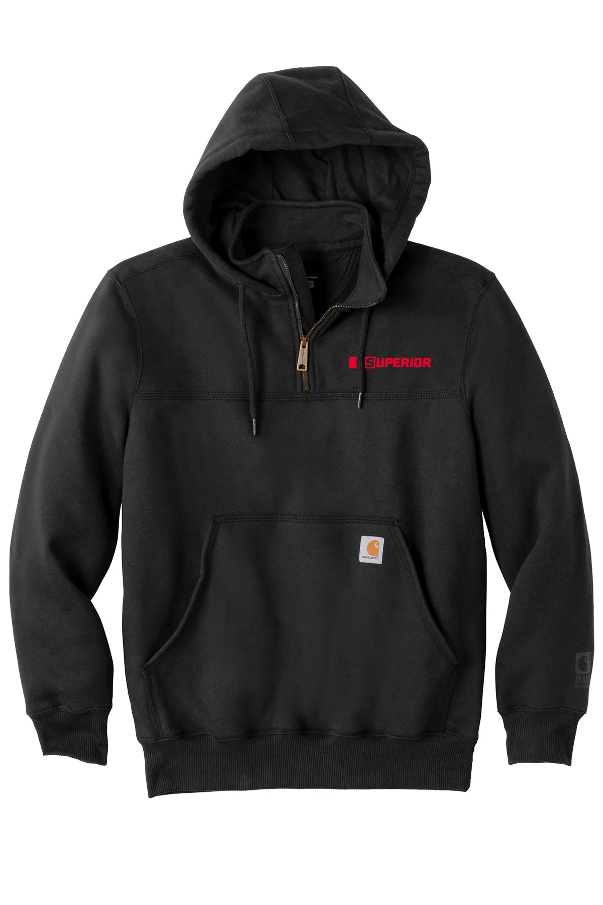 Carhartt ® Rain Defender ® Paxton Heavyweight Hooded Zip Mock Sweatshirt