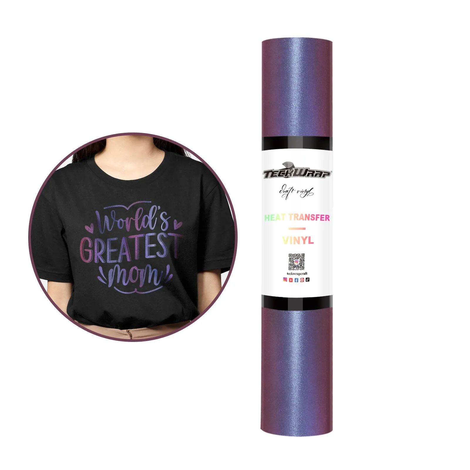 Chameleon Heat Transfer Vinyl 5ft Roll