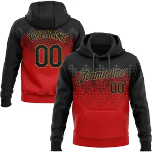 Custom Gradient Baseball Hoodies Personalized Stitched Name Number Design Your Own Team Pullover Sweatshirts