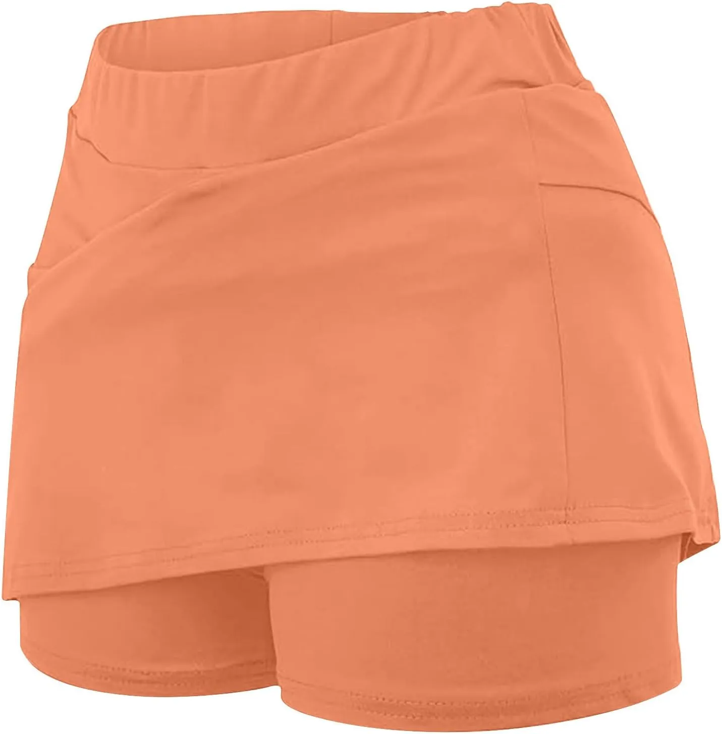 DDAPJ pyju Skorts for Women Plus Size Dressy Casual Athletic Golf Tennis Skirts 2025 Summer High Waist Skort Mini Skirt