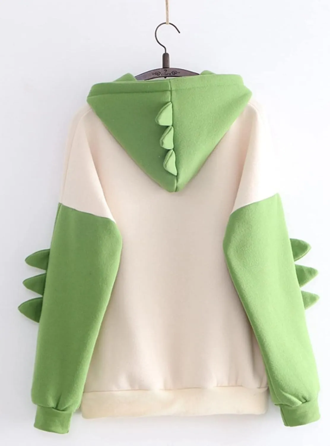 Dinosaur Hoodie Kawaii Pullover Cute Hooded Sweatshirt For womens