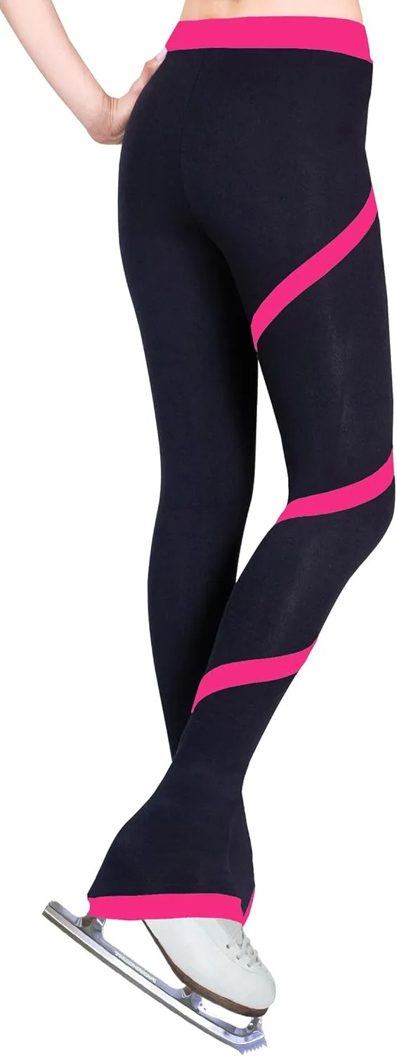 Figure Skating Spiral Polartec Polar Fleece Pants