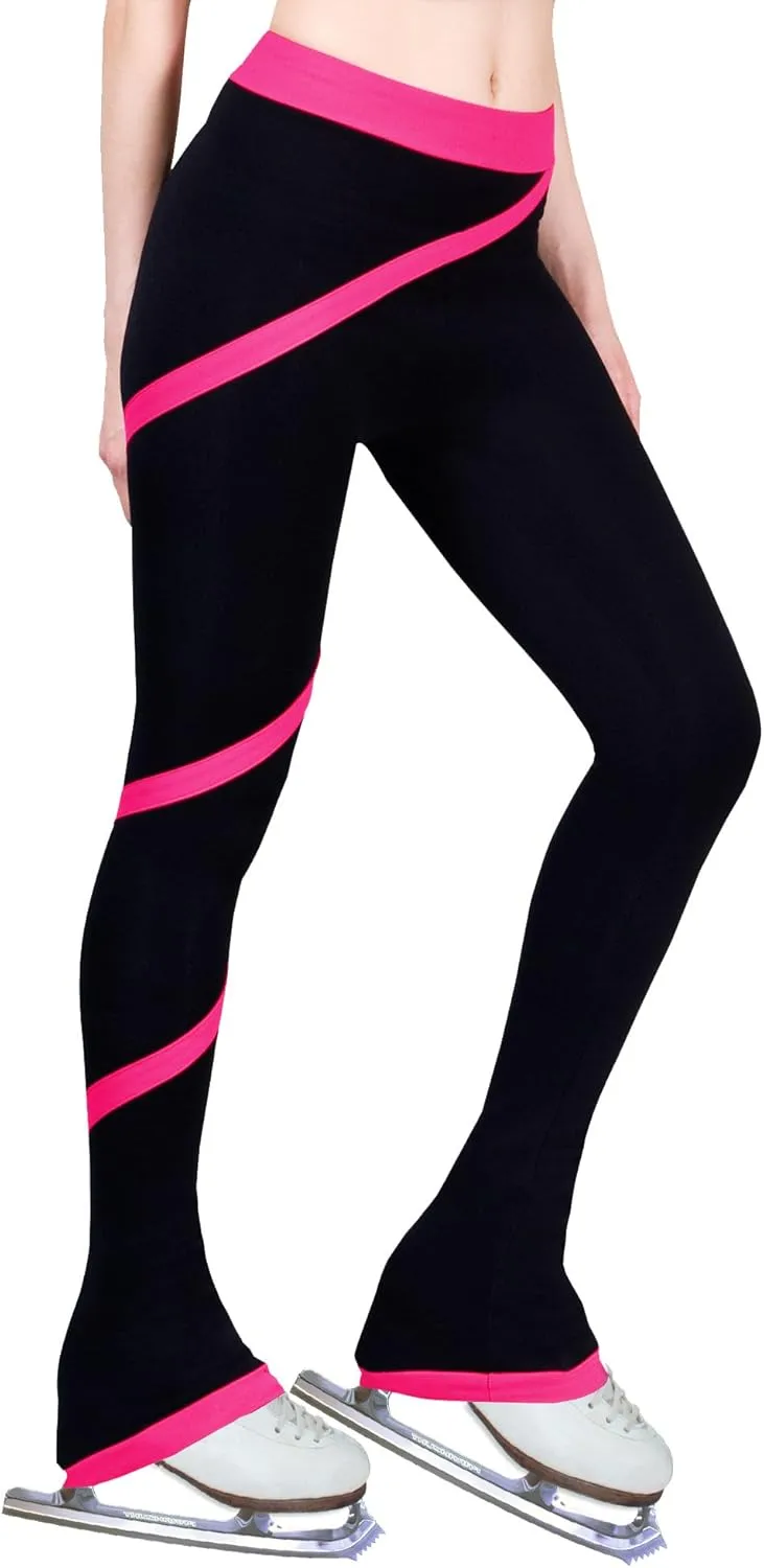 Figure Skating Spiral Polartec Polar Fleece Pants