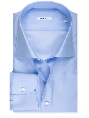 FRAY Plain Formal Shirt Blue