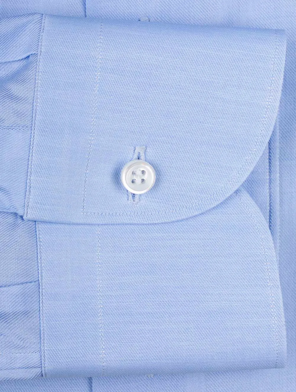FRAY Plain Formal Shirt Blue
