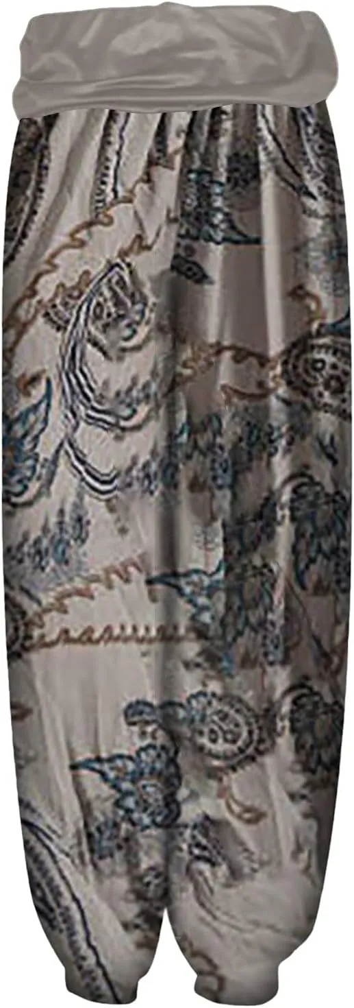 Harem Pants Women Hippie High Waist Boho Petite Length Pants 2024 Plus Size Causal Yoga Flowy Lounge Pajama Joggers