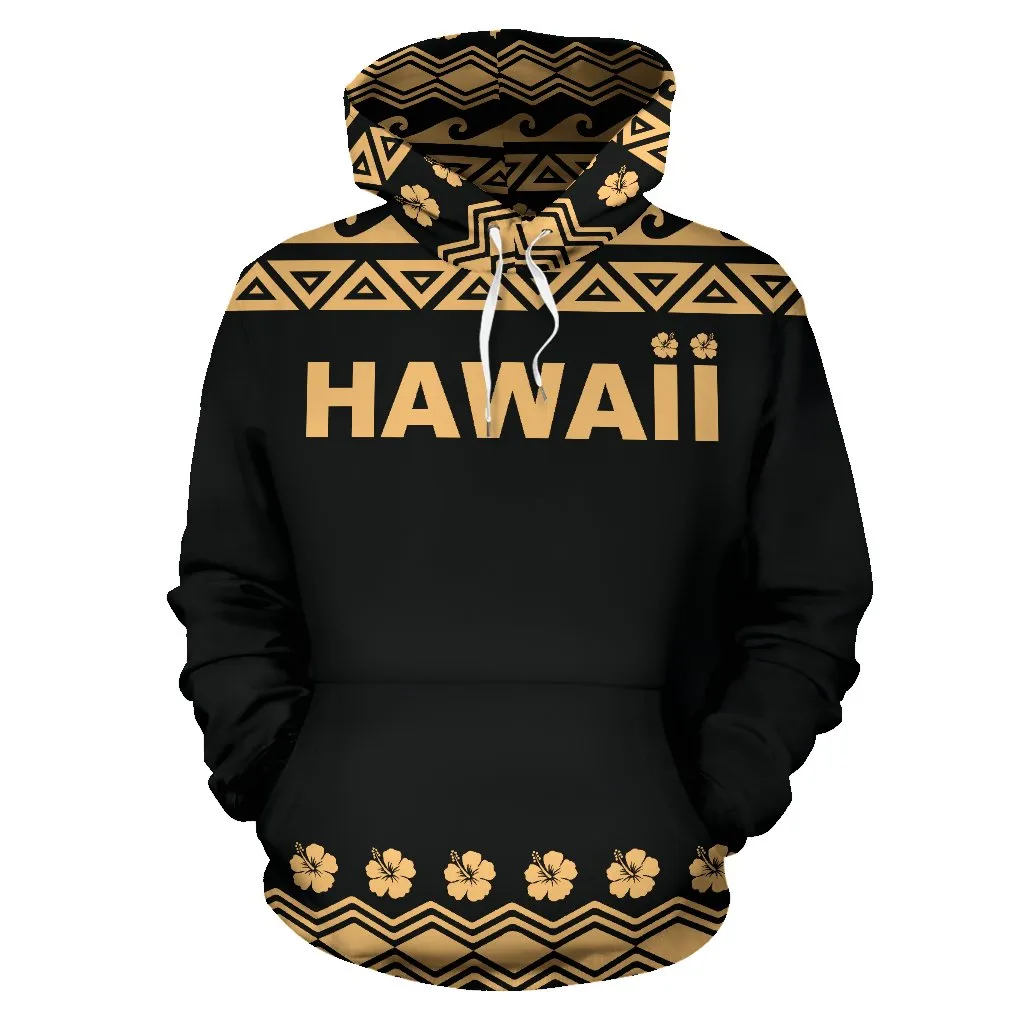 Hawaii Turtle All Over Hoodie - BN04