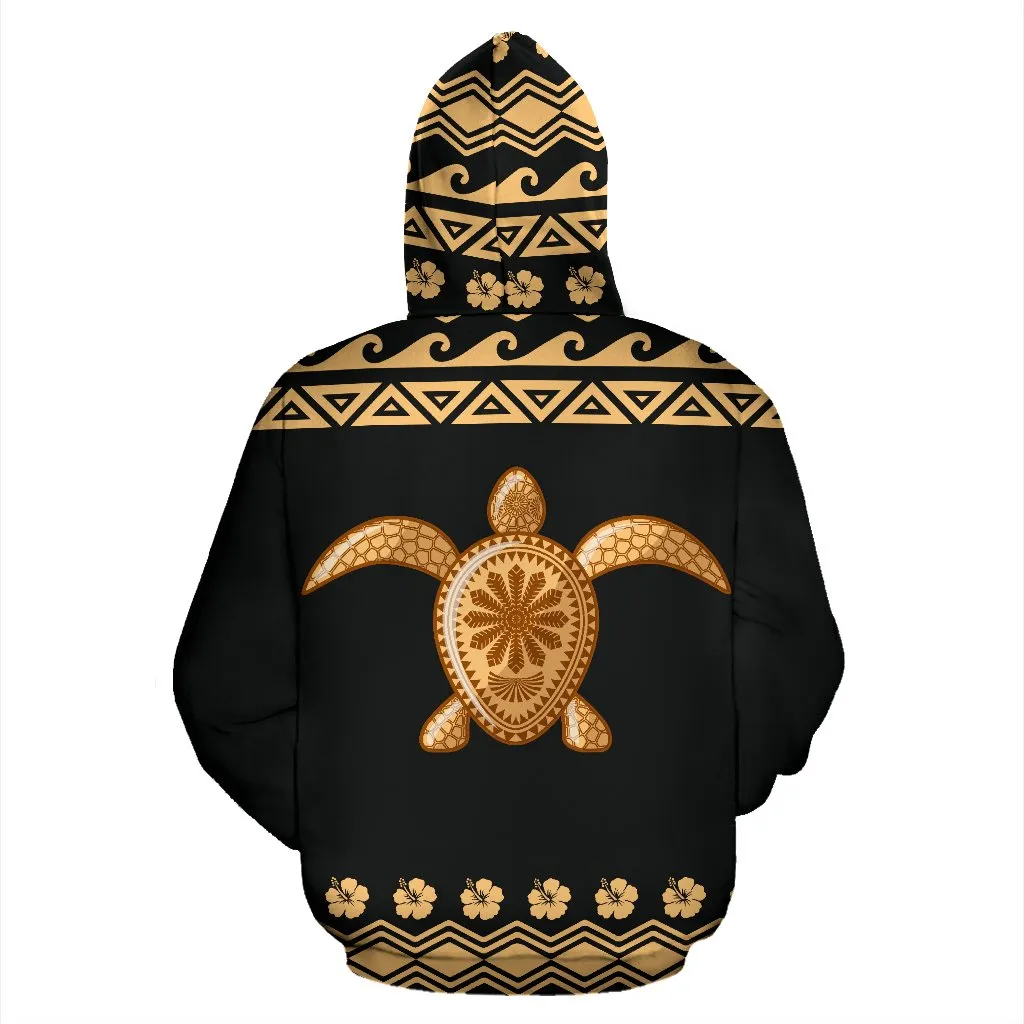 Hawaii Turtle All Over Hoodie - BN04