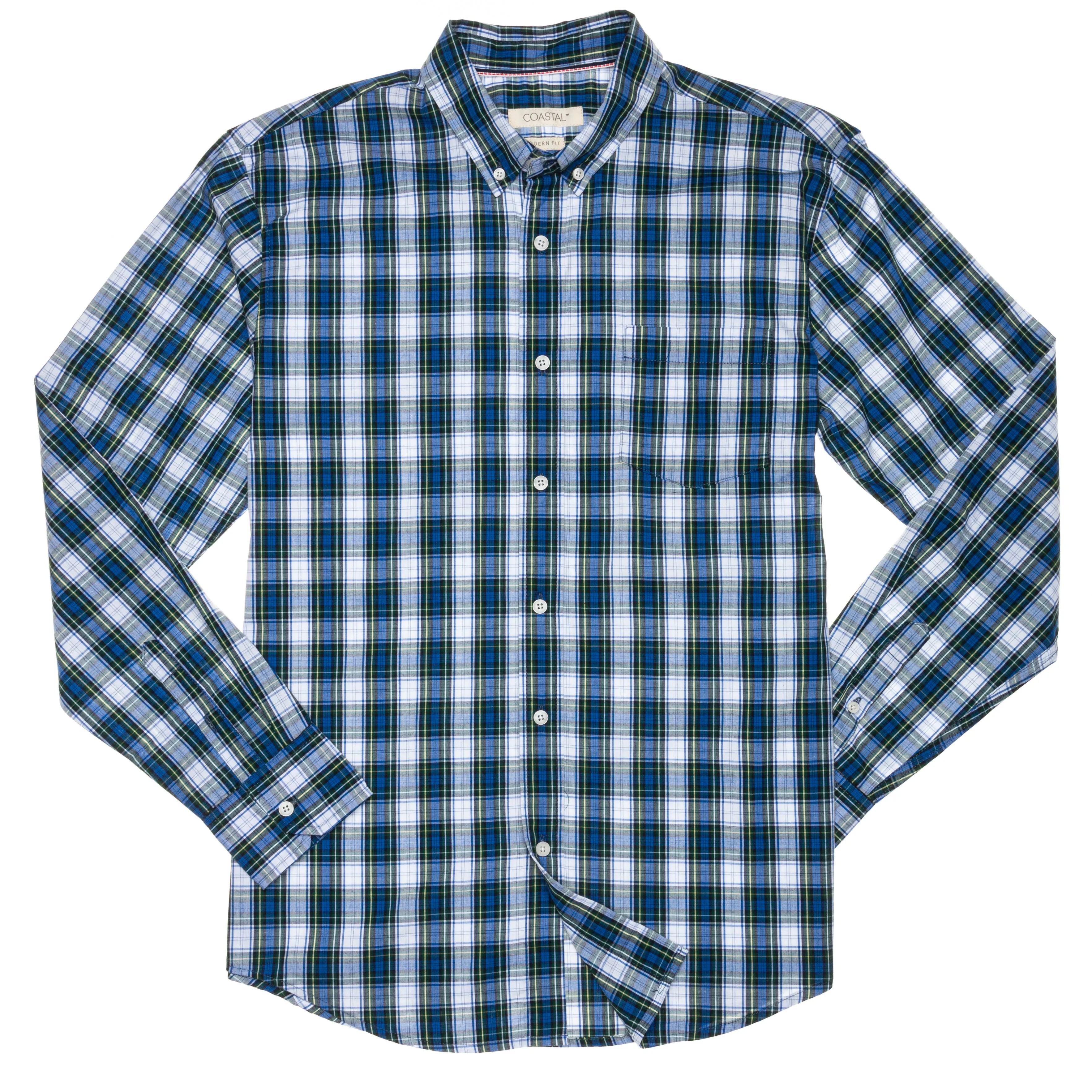 Kingsley Guys LS Button Front Shirt