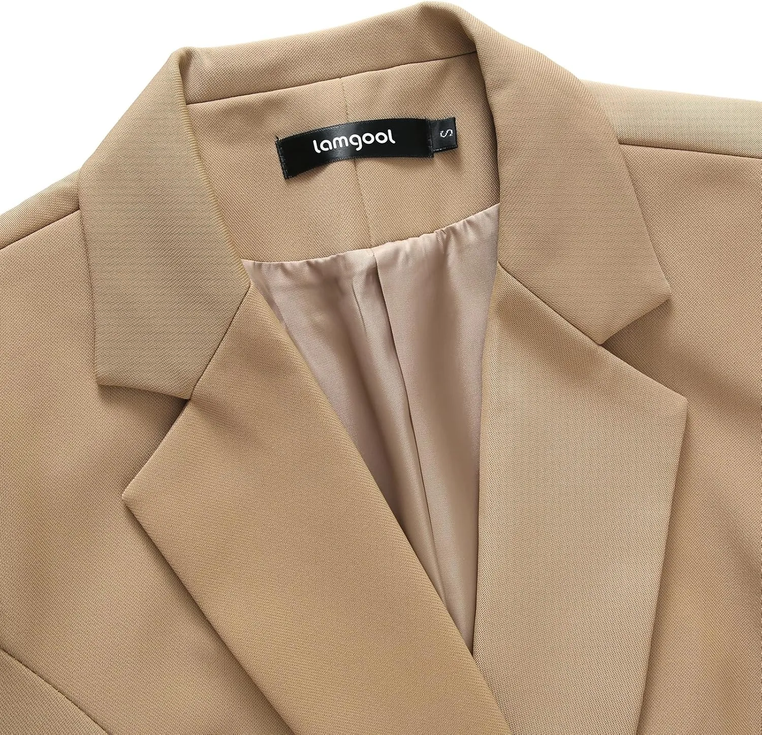 Lamgool Women's Suit Outfits Set 2 Piece Ruffle Blazer with Pants Suit Set Long Sleeve Business Casual