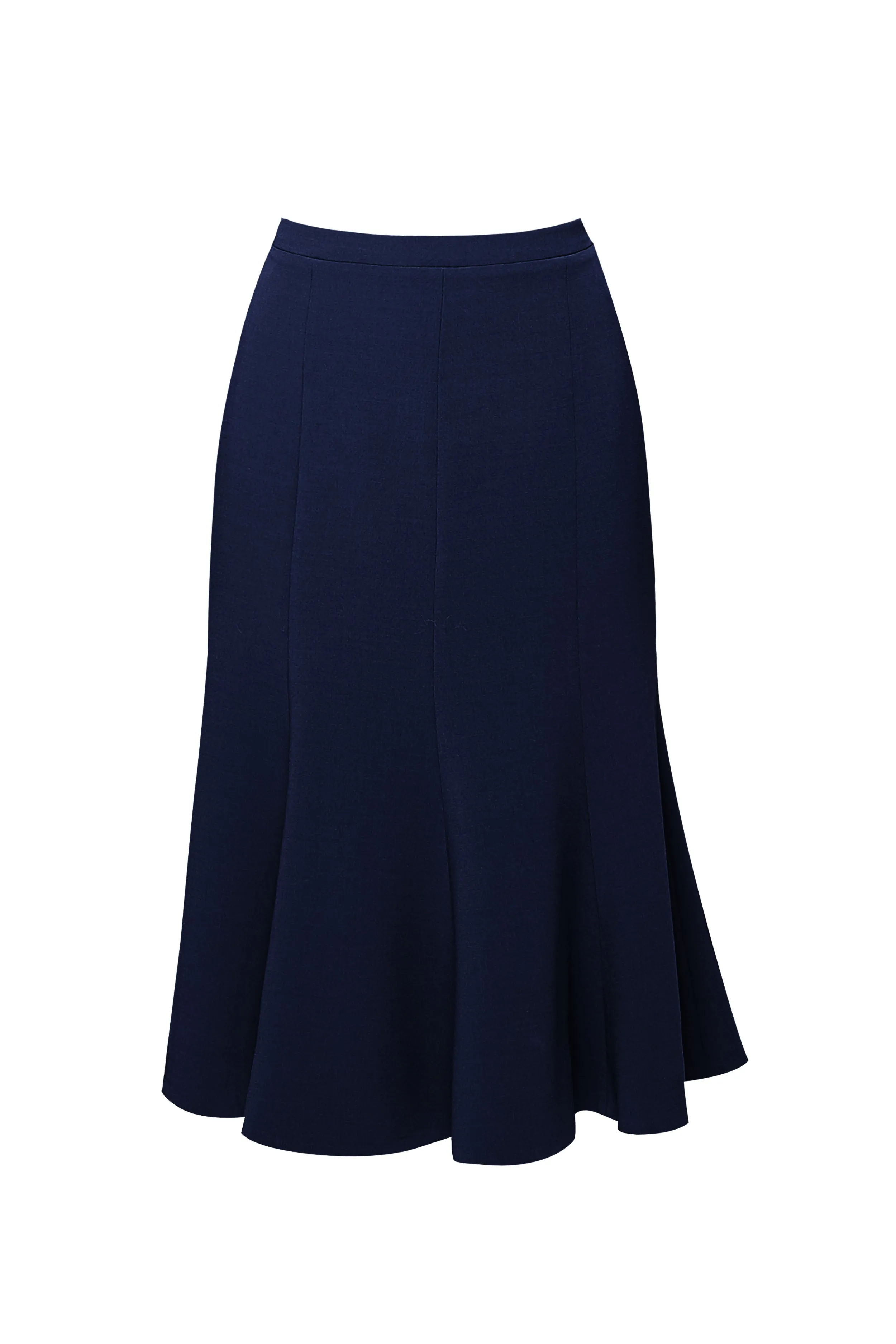 Midi skirt in navy
