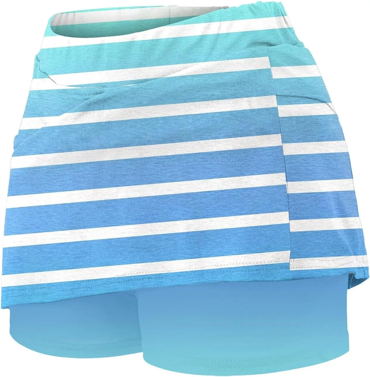 Mini Skirts for Women Casual High Waisted Tennis Golf Skorts Side Pockets Summer Workout 2 in 1 Shorts Underneath Plus Size