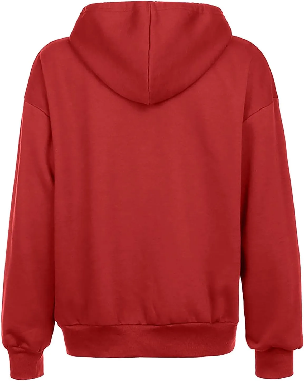 oiangi Hoodies for Women Teen Girls Fall Long Sleeve Jacket Cute Drawstring Zip up Hoodie Oversized Y2k Sweatshirts Pockets