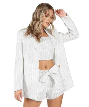 Oversized Stripe Blazer