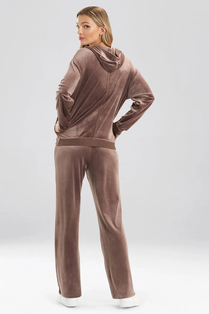 Plush Velour Hoodie