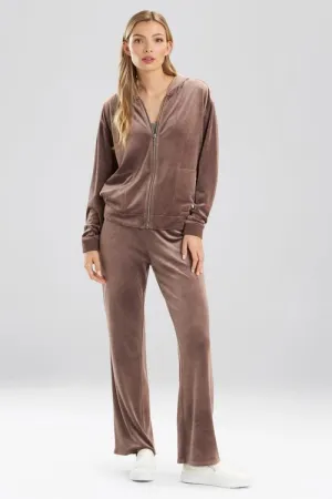 Plush Velour Hoodie