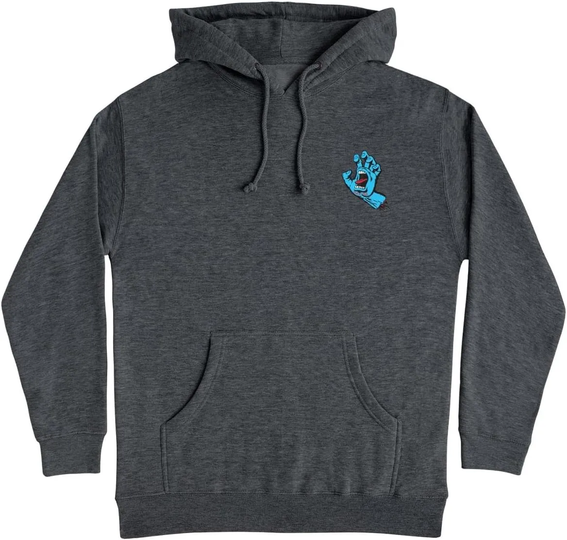 SANTA CRUZ Men's Pullover Hooded Sweatshirt Screaming Hand Skate Sweatshirt