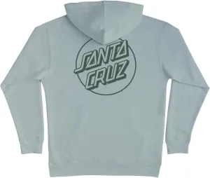 SANTA CRUZ Opus Dot P/O Hooded Heavyweight Sweatshirt Dusty Sage Lg Mens