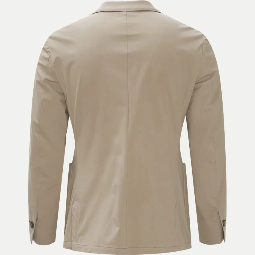 Stretch Patch Pocket Blazer - Taupe