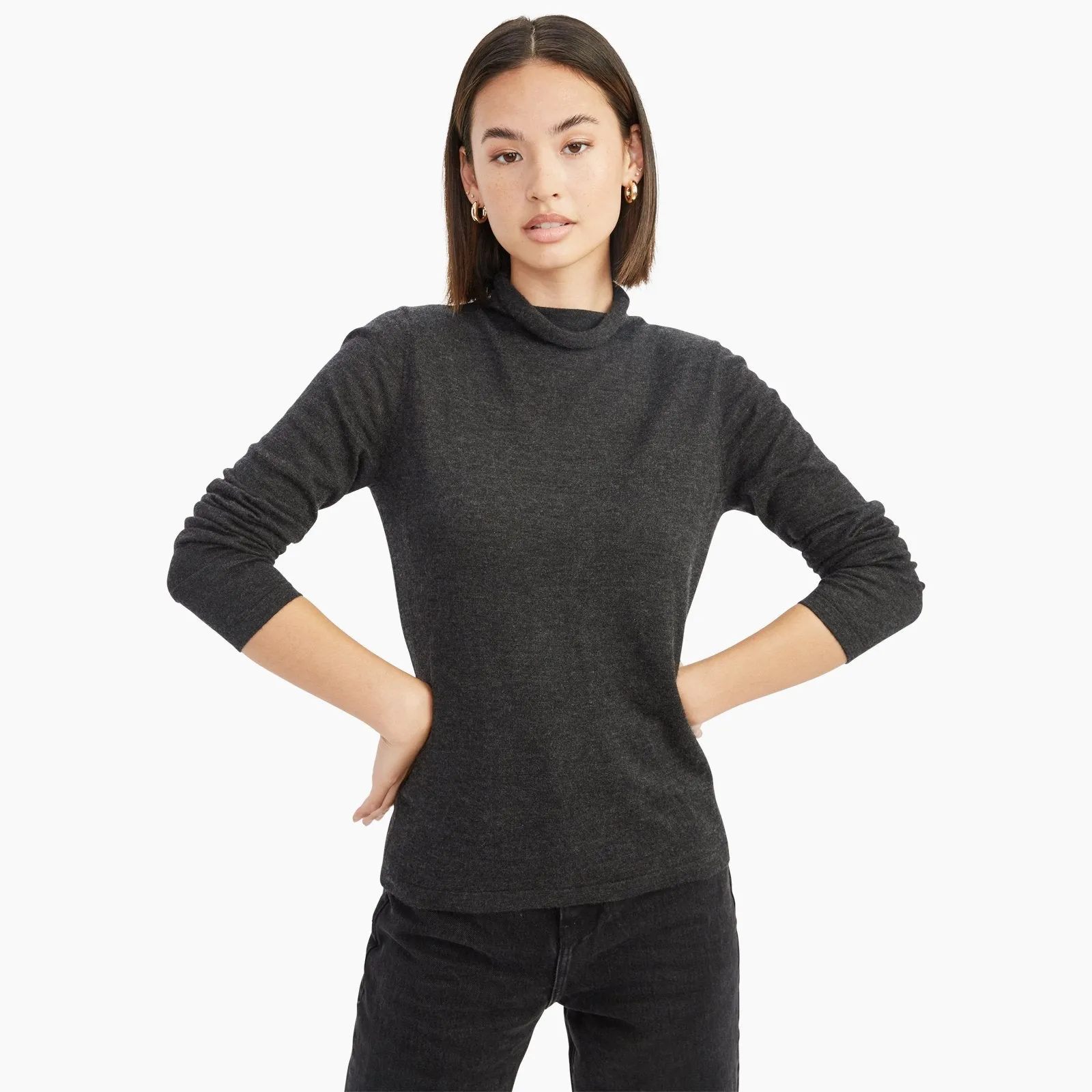 Super Fine Cashmere Turtleneck