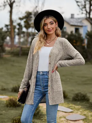 The BEST Ribbed Button-UP Cardigan - 7 Colors