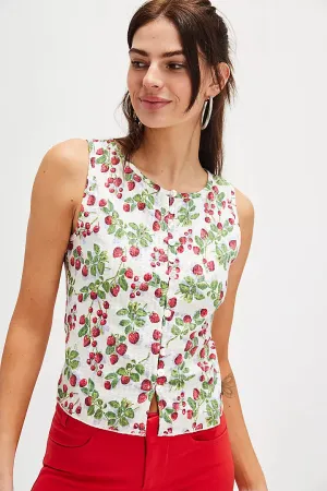 Tilly Printed Vest