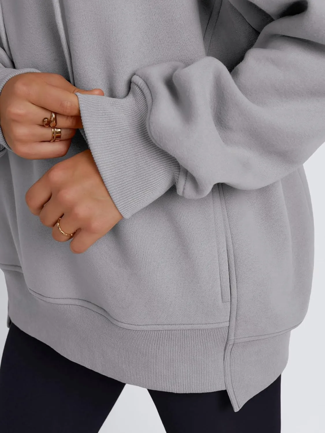 Trendy Queen Womens Oversized Hoodies Fall Fashion 2025 Casual Long Sleeve Sweatshirts Y2k Outfits Winter Clothes