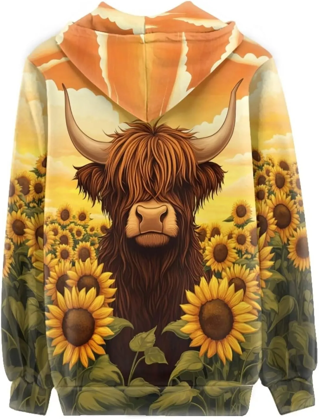 WELLFLYHOM Zip Up Hoodie for Women Y2K Sweatshirt Oversize Jacket Hoodies
