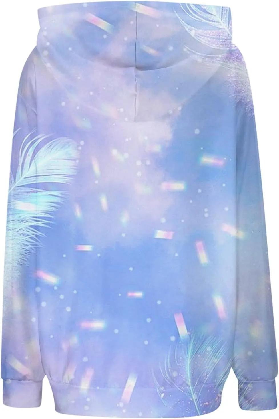 Women Fashion Tie Dye Sweatshirts Long Sleeve Hoodies Loose Oversized Pullover Casual Fall Winter Hoodies With Pocket