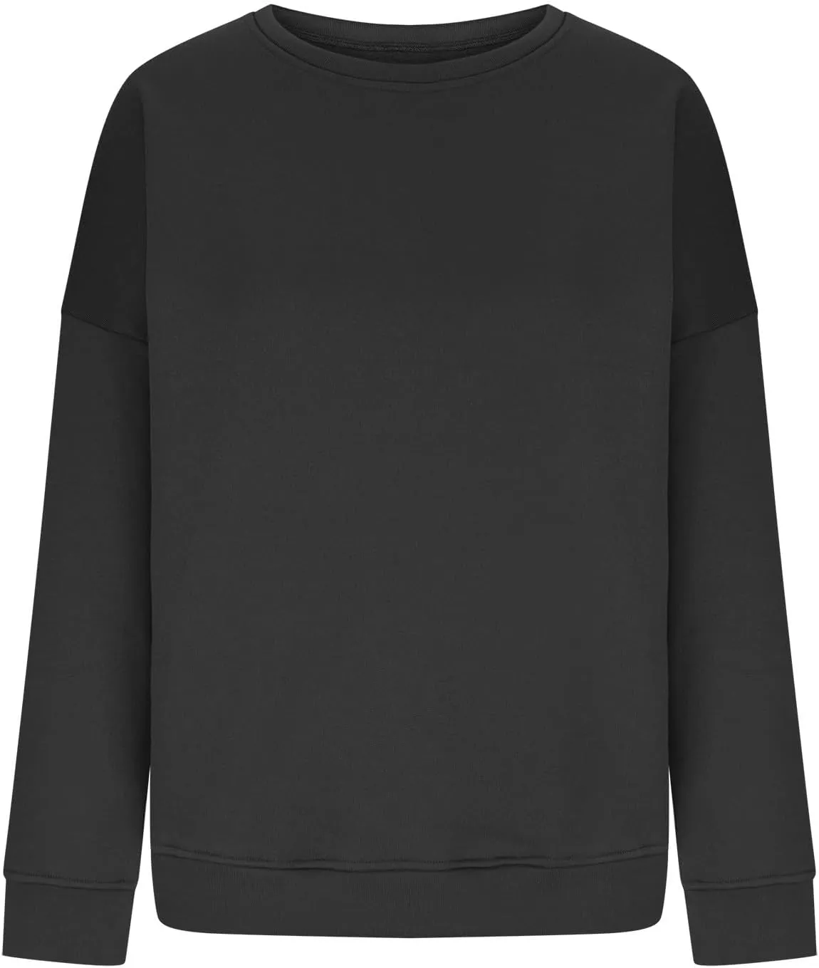 Womens Sweatshirt Oversized Crewneck Sweatshirts Trendy Casual Long Sleeve Fleece Pullover Hoodies Fall Clothes 2024