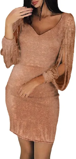 YOMXL Midi Dress for Women, Mexican Ethnic Style Embroidered Tunic Dresses Vintage Off Shoulder V-Neck Beach Dress