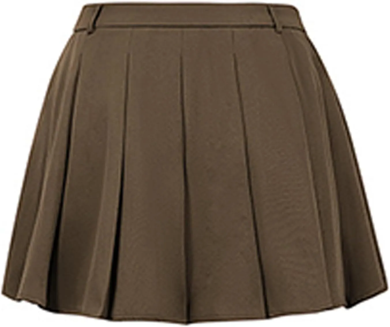ZYXTIM Pleated Skirts for Women High Waisted Mini Skirt Tummy Control Side Zipper Casual A Line Golf School Uniform Dresses